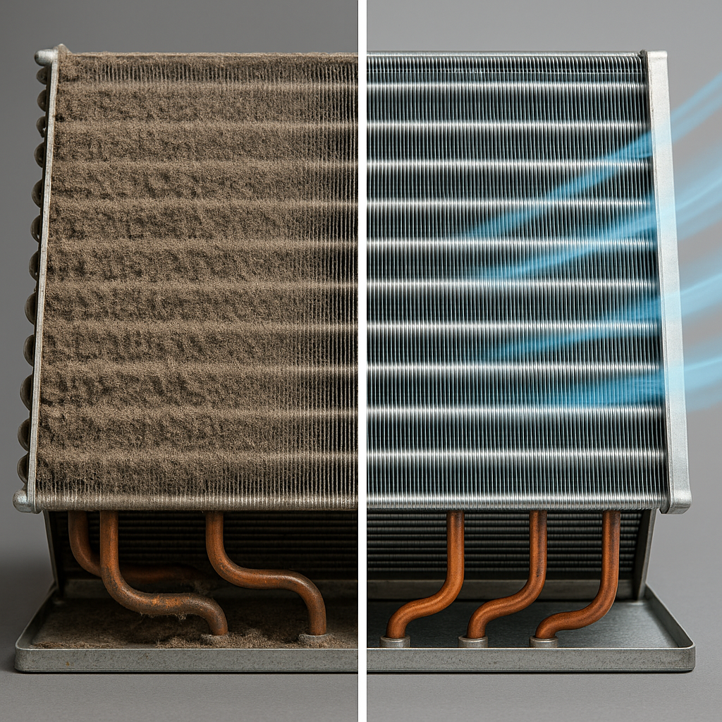 Clean Coil and dirty